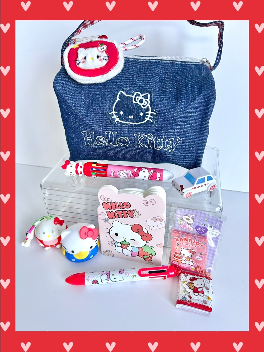 ❤️(HK384) Hello Kitty Adorable 9-Piece Bundle!